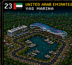 Yas Marina Circuit circuit map